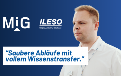 Liefertermine ändern? Mit MiG kein Problem! – Fabian Zeller (ILESO) im Gespräch