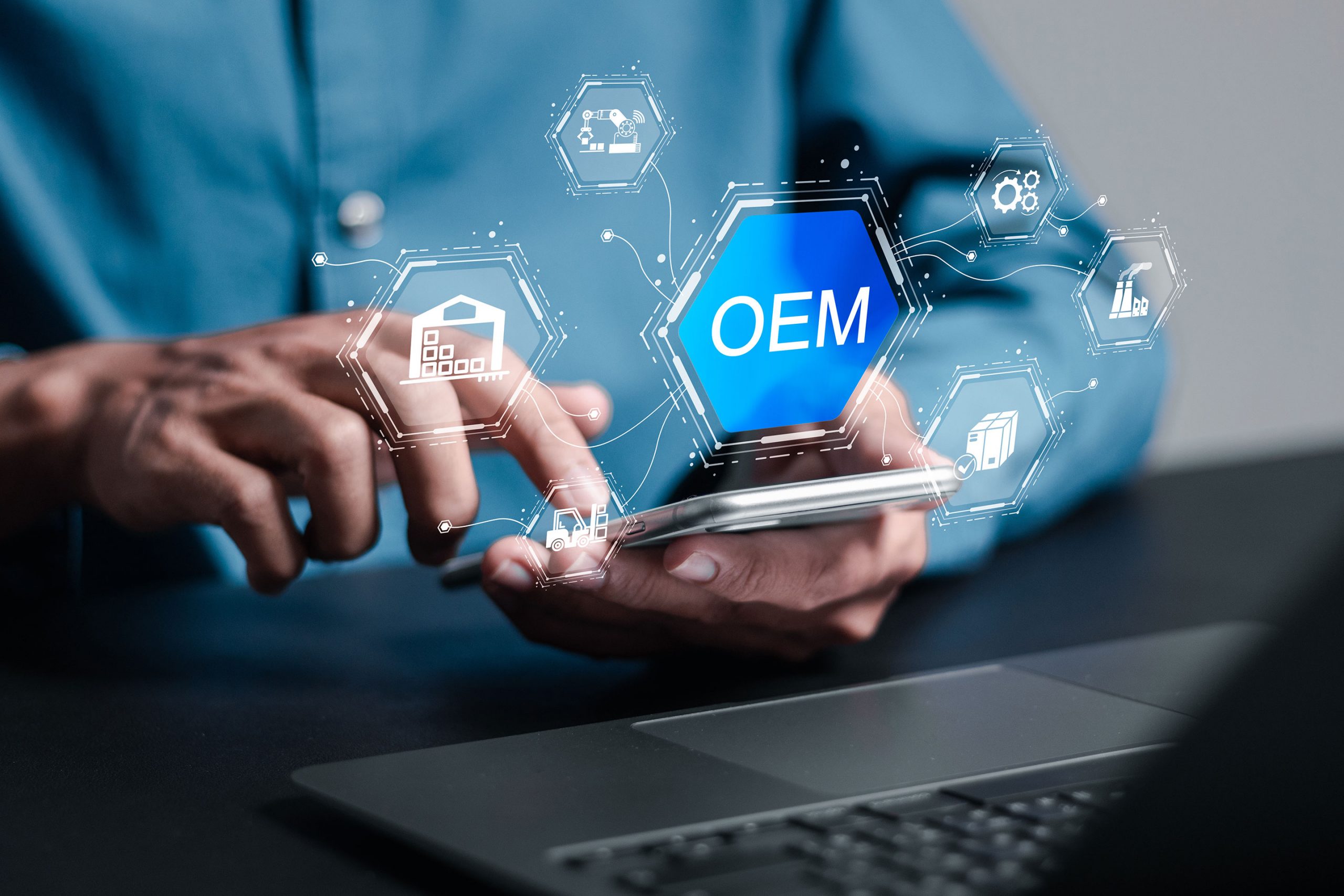 Materialstatus unternehmensübergreifend sichtbar